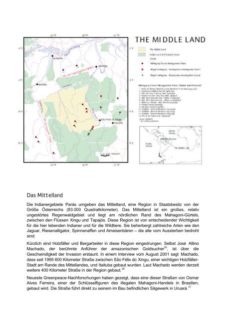 Die Mahagoni-Mafia - Greenpeace