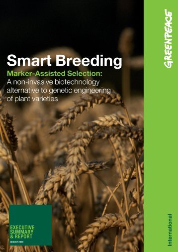 Smart Breeding - Greenpeace