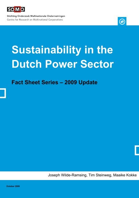 Sustainability in the Dutch Power Sector - Greenpeace Nederland