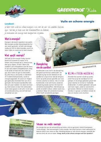 Lesbrief 3 - Greenpeace Nederland