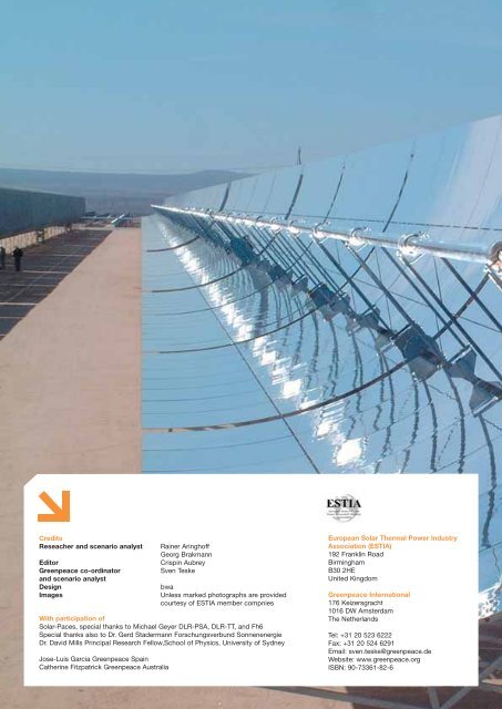 solar thermal power - Greenpeace