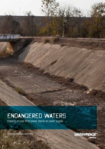 Endangered Waters - Greenpeace