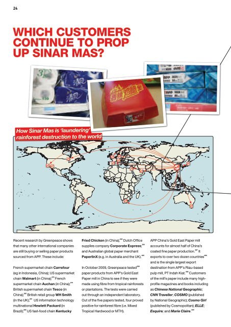 How Sinar Mas is Pulping the Planet - Greenpeace