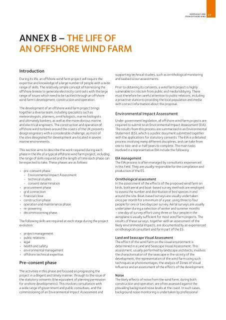 offshore wind onshore jobs - a new industry for ... - Greenpeace UK