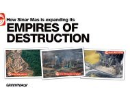 How Sinar Mas is expanding its - Greenpeace