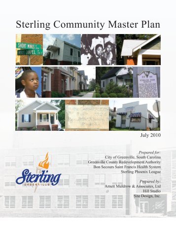 Sterling Community Master Plan - Greenville County
