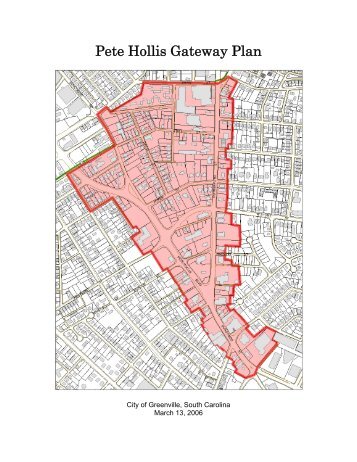 Pete Hollis Gateway Plan - City of Greenville