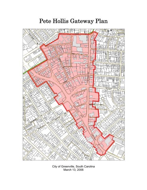 Pete Hollis Gateway Plan - City of Greenville