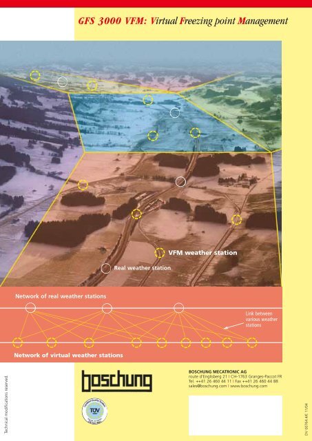 GFS 3000 VFM: Virtual Freezing point Management - Boschung