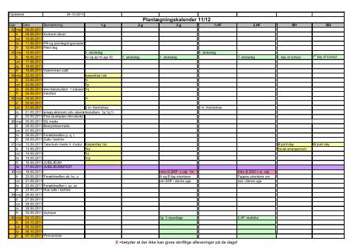 Planlægningskalender 11/12
