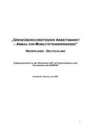 GRENZÜBERSCHREITENDER - Grenzpendler NRW