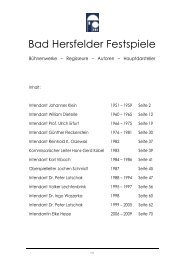 Bad Hersfelder Festspiele