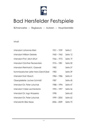 Bad Hersfelder Festspiele