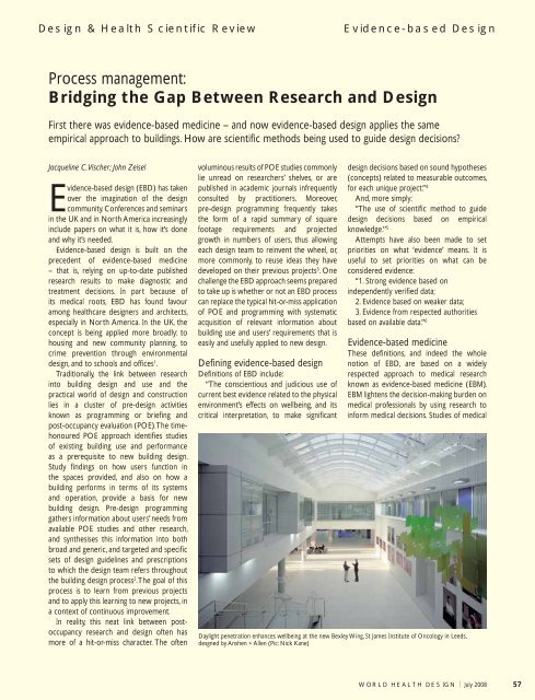 Bridging the Gap Between Research and Design