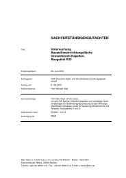 Gutachten ahu vom 26.06.2012 zur Baustelleneinrichtungsfläche