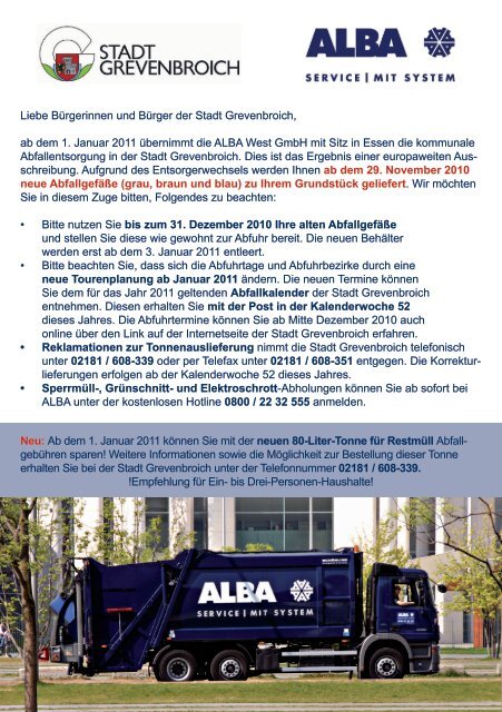 ALBA Info-Flyer (PDF, 1.462 KB) - Stadt Grevenbroich