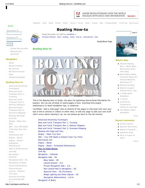 Boating How-to YachtPals.pdf - Grey Goose