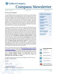 2012 Q1 Compass Newsletter - Gridley & Company