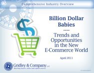 Billion Dollar Babies: Trends and Opportunities - Gridley & Company