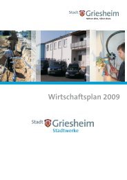 Wirtschaftsplan Stadtwerke.cdr - Stadt Griesheim