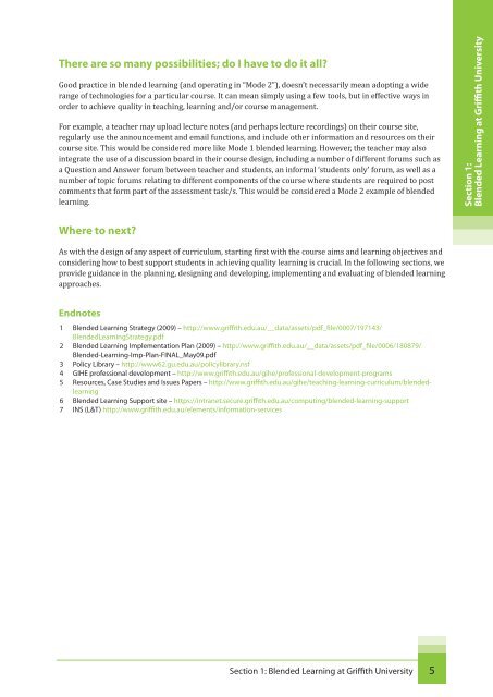 Getting Started With Blended Learning ( PDF 2.7 ... - Griffith University