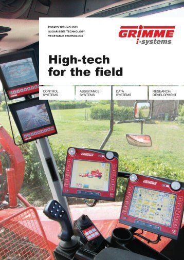 High-tech for the field