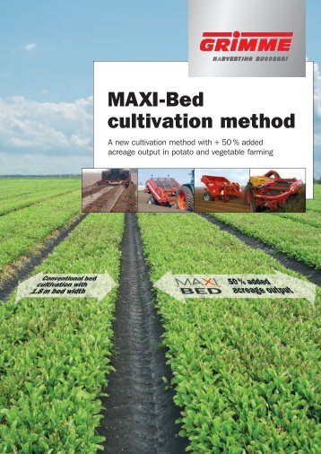 MAXI-Bed cultivation method