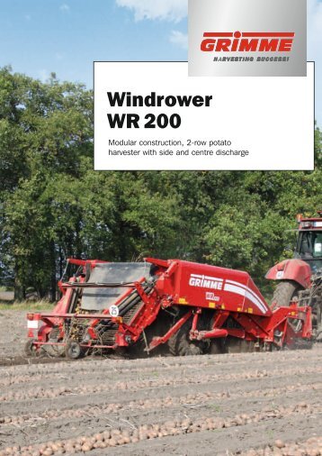 Windrower WR 200