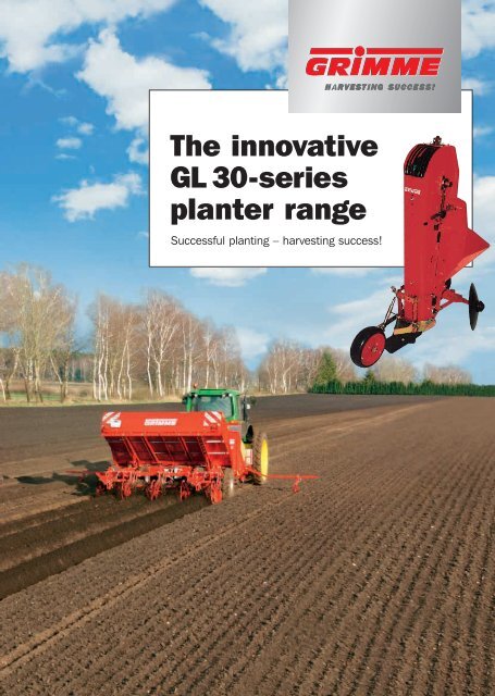 The innovative GL 30-series planter range