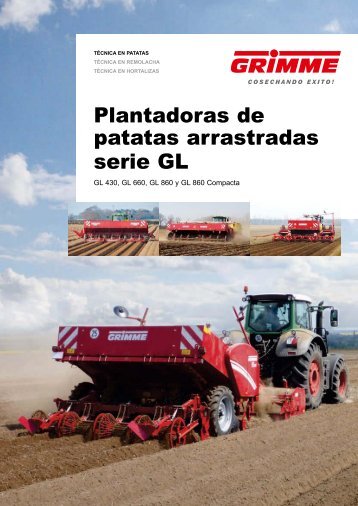 Plantadoras de patatas arrastradas serie GL