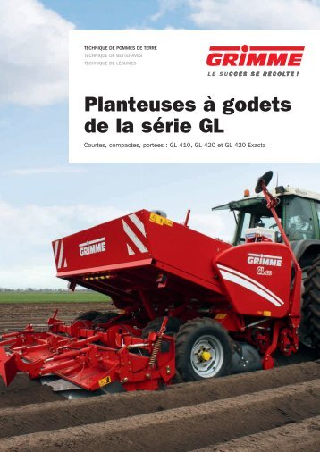 Planteuses à godets de la série GL