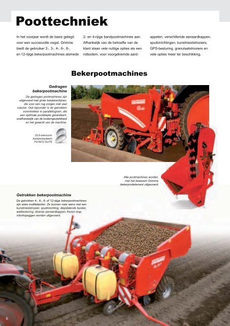 Grimme productprogramma