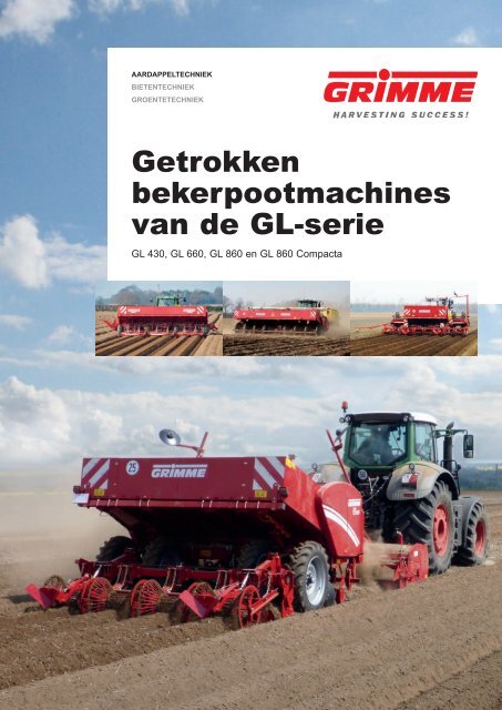 Getrokken bekerpootmachines van de GL-serie