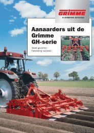 GRIMME aanaarder/rugvormer GH - Zonna