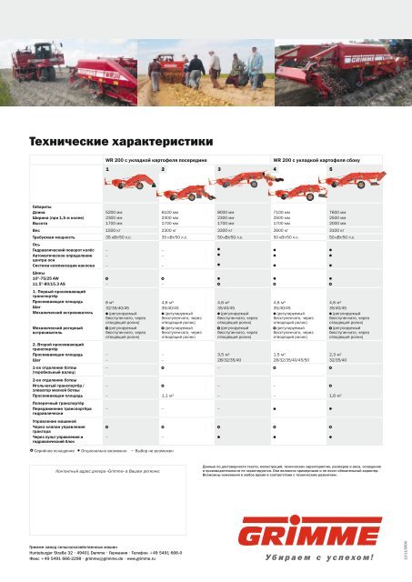 Картофелекопатель WR 200