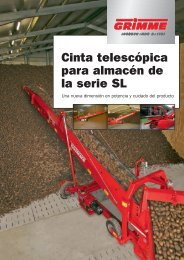 Cinta telescópica para almacén de la serie SL