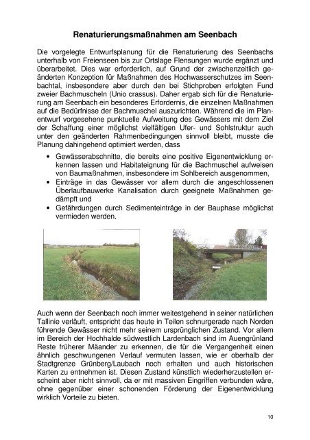 Umweltbericht 2010 - der Stadt Grünberg
