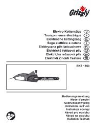 Elektro-Kettensäge Tronçonneuse électrique Elektrische ...