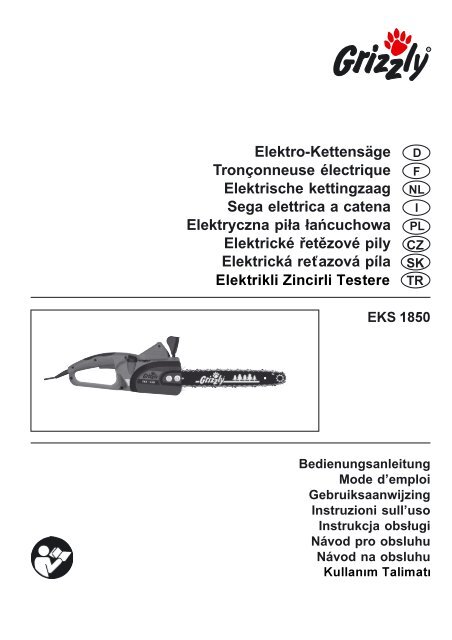 Elektro-Kettensäge Tronçonneuse électrique Elektrische ...