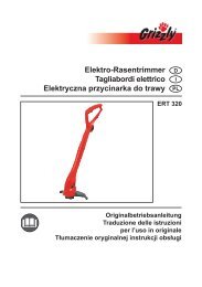 Elektro-Rasentrimmer Tagliabordi elettrico Elektryczna przycinarka ...