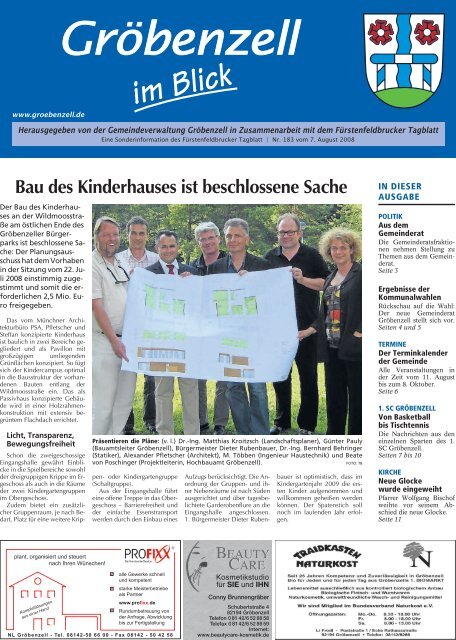 Mitteilungsblatt 02 08 Pdf Grobenzell