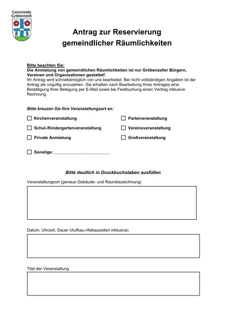 Reservierung Raeumlichkeiten 01 2013.pdf - Gröbenzell