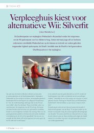 Verpleeghuis kiest voor alternatieve Wii: Silverfit
