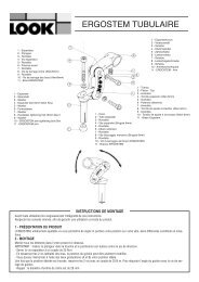 ERGOSTEM TUBULAIRE - Look Cycle