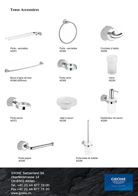 Tenso Accessoires - GROHE