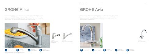 Collections pour salle de bains et cuisine - Grohe