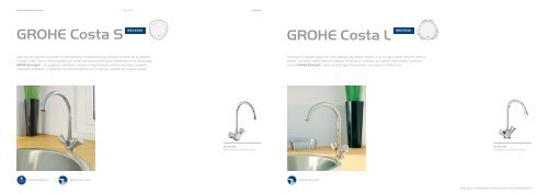 Collections pour salle de bains et cuisine - Grohe