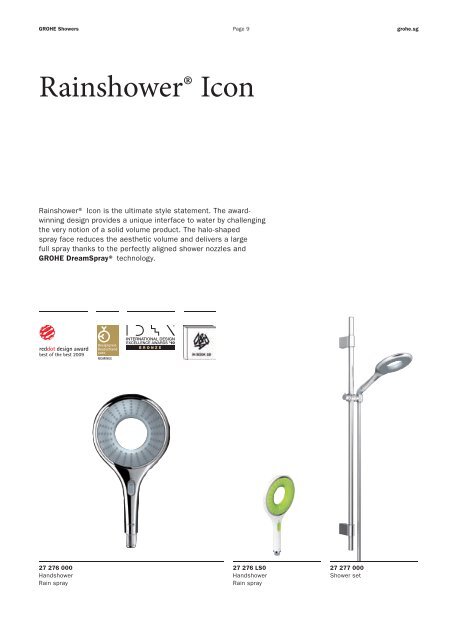 GROHE Showers