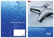 Neue Thermostate www.grohe.com