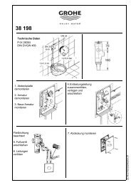 Technische Daten P-IX 2835/I DIN DVGW 466 1. Abdeckplatte ...